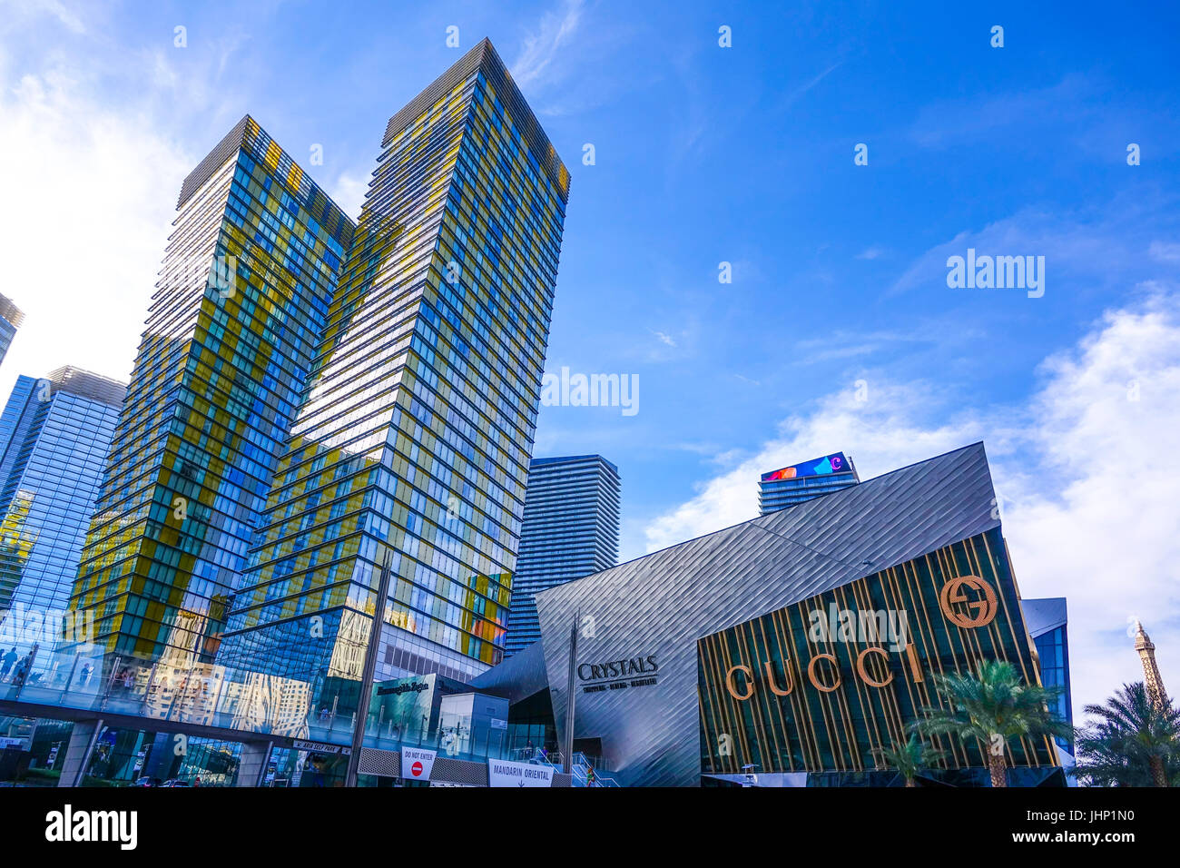 Crystals Shopping Center in Las Vegas LAS VEGAS / NEVADA APRIL 25