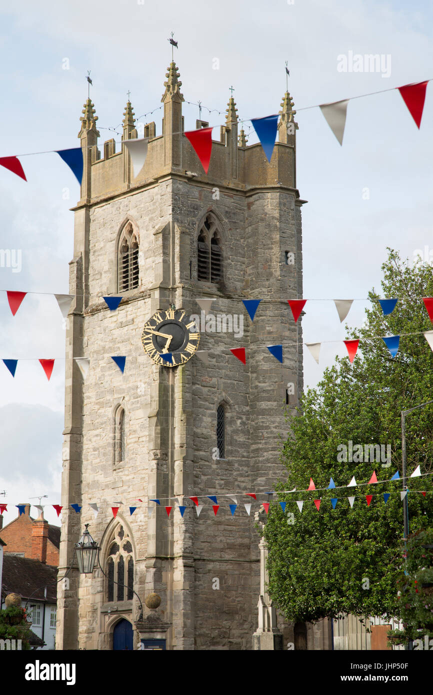 St Nicholas; Church; Alcester; Warwickshire, England, UK Stock Photo ...
