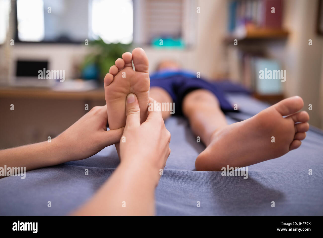 Boy Feet Massage