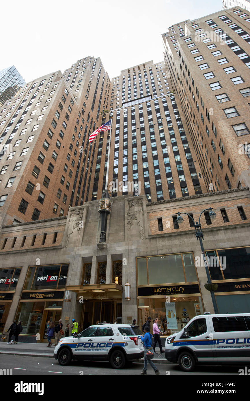 The graybar electric company building New York City USA Stock Photo Alamy