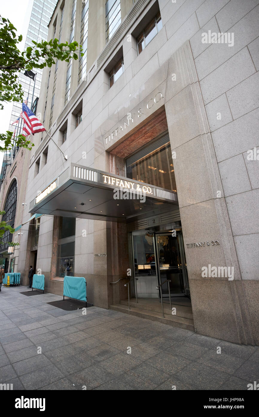 Tiffany & co new york hi-res stock photography and images - Alamy