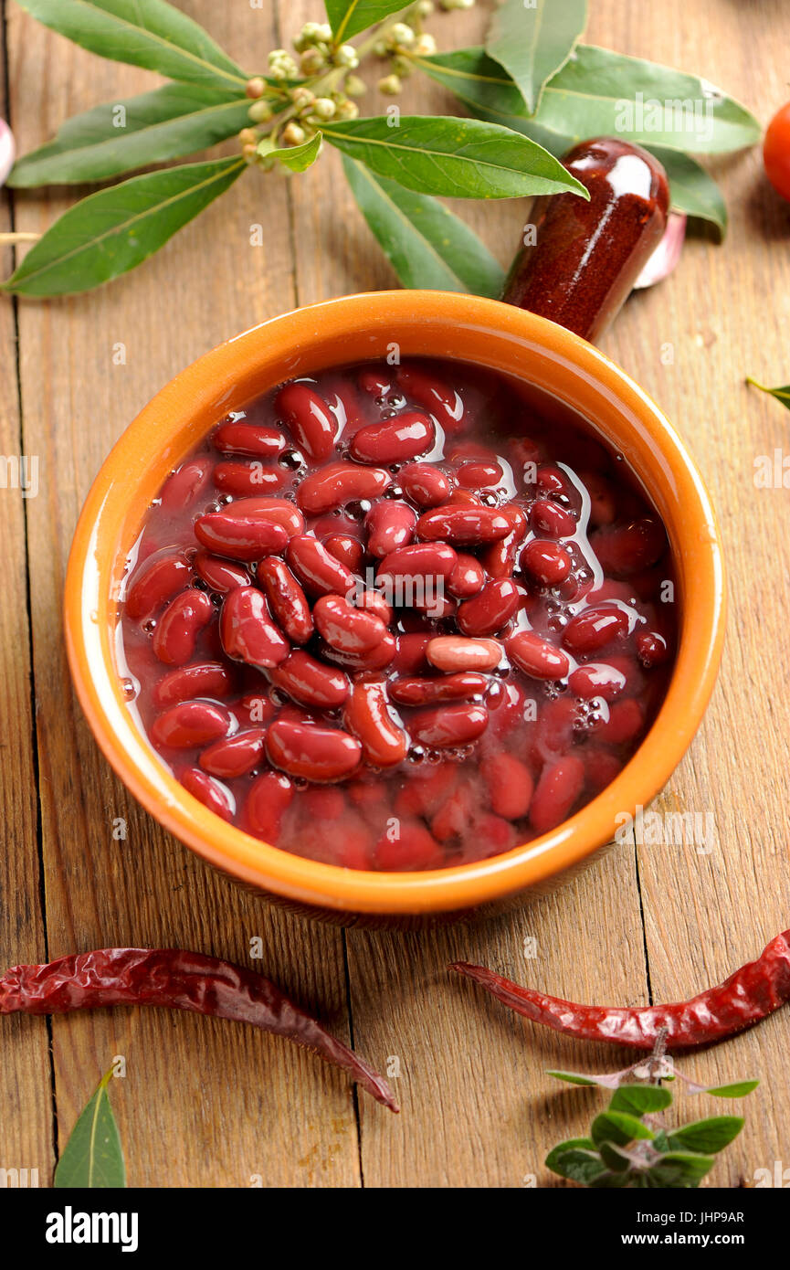 Homemade Barbecue Baked Beans Stock Photo Alamy