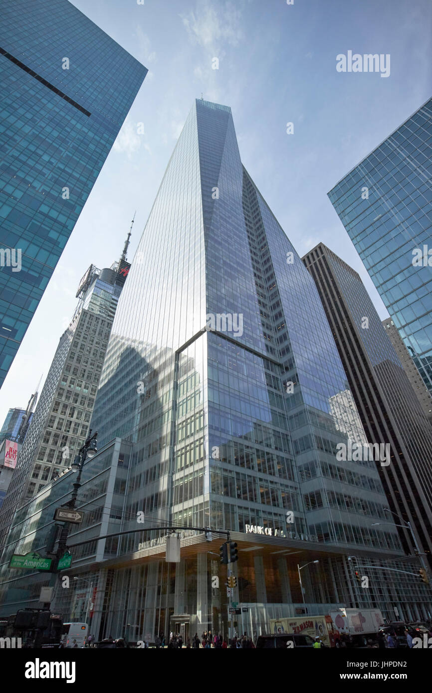 Bank Of America Tower New York City Usa Stock Photo 148625822 Alamy