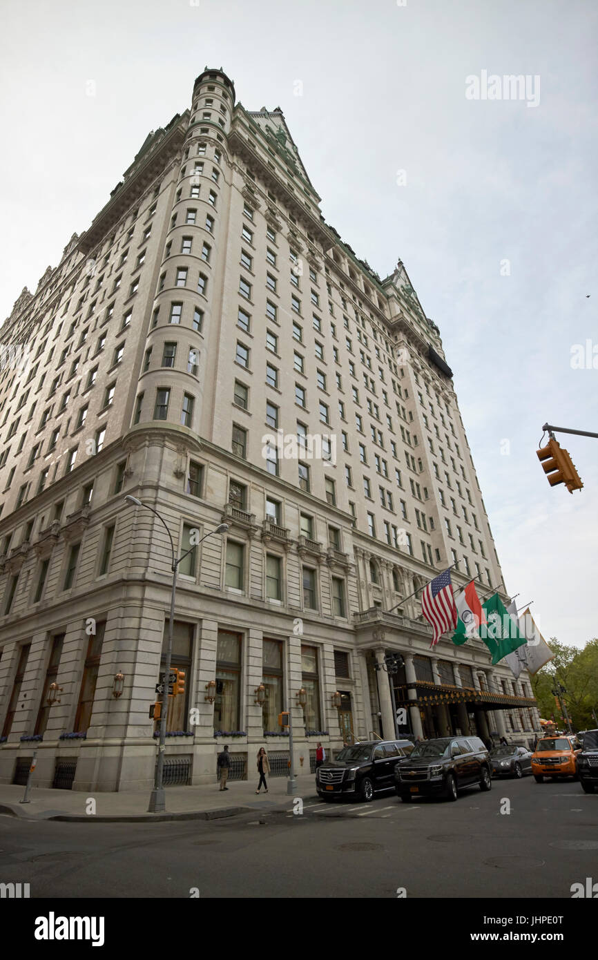 The Plaza hotel New York City USA Stock Photo
