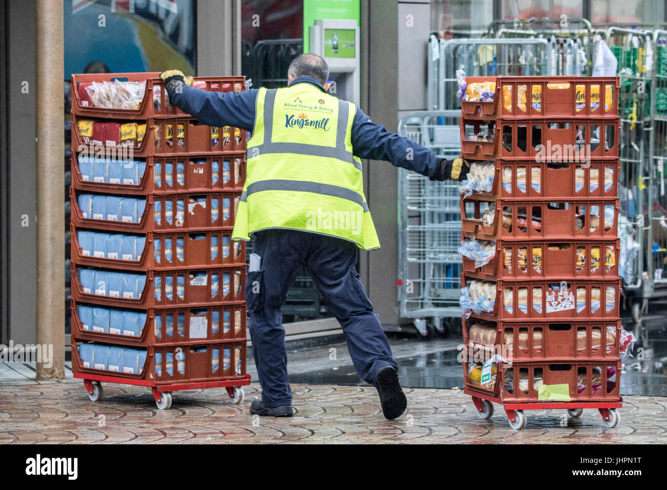 Bakery delivery truck hires stock photography and images Alamy