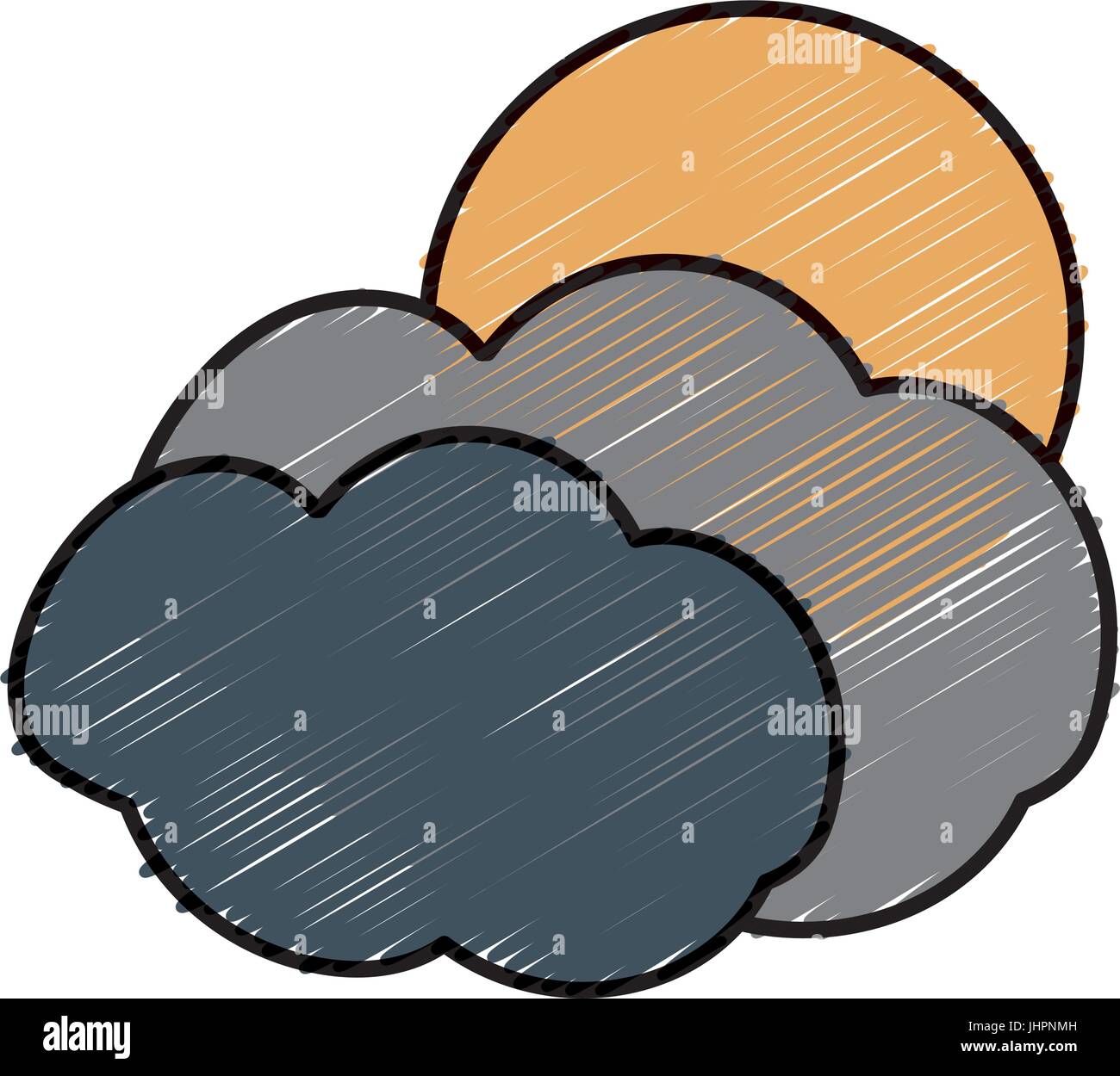 cloud and sun icon Stock Vector Image & Art - Alamy