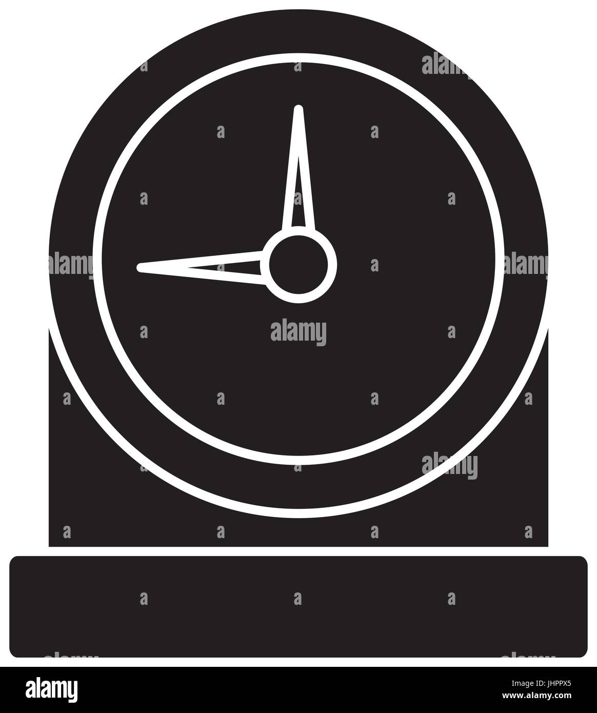 clock icon image Stock Vector Image & Art - Alamy