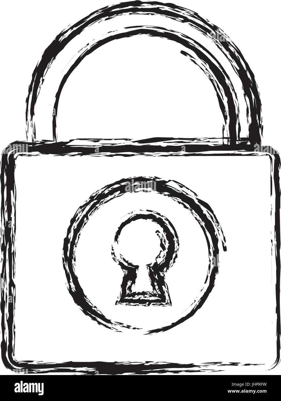 security padlock icon Stock Vector Image & Art - Alamy