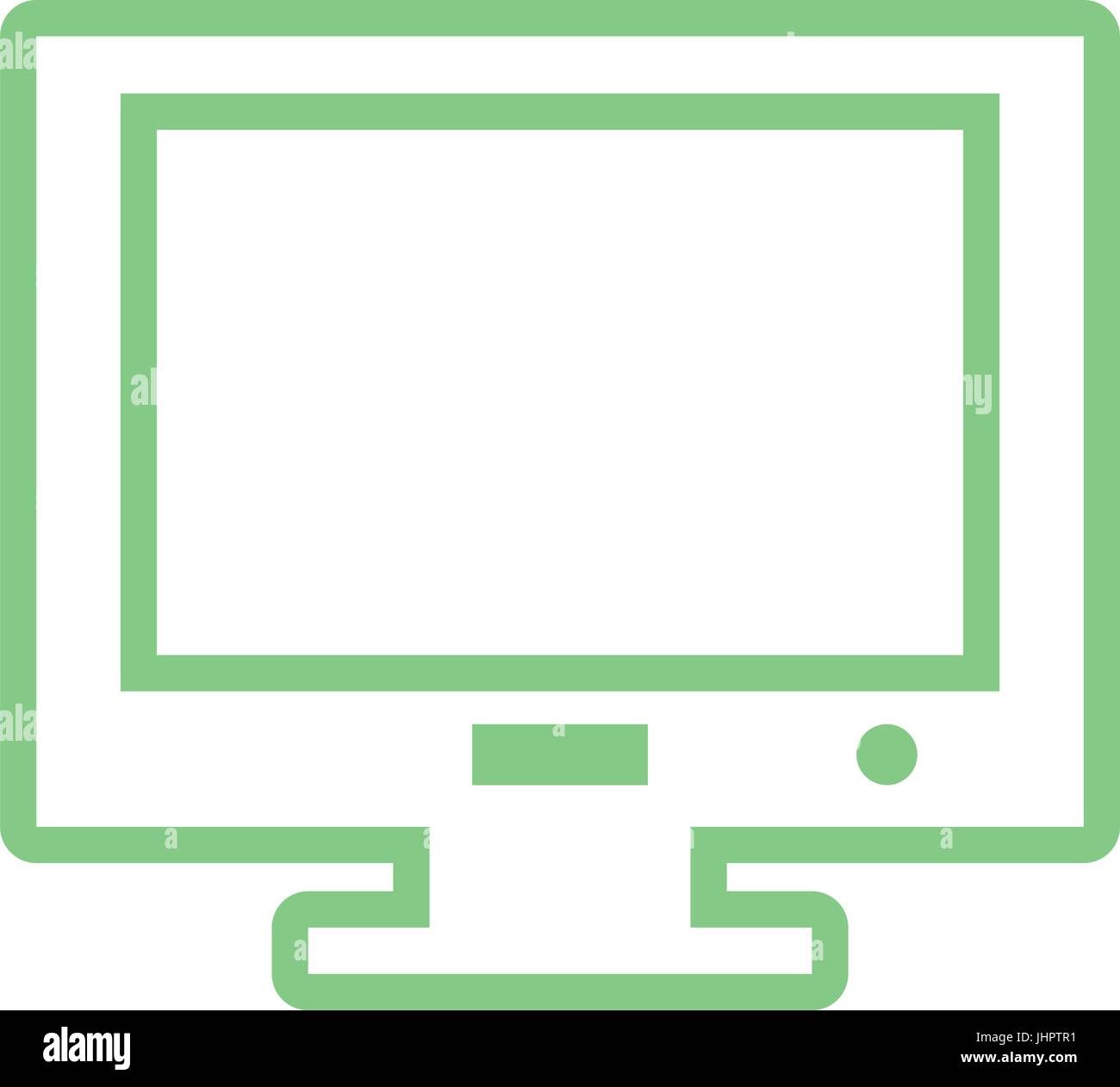 Computer screen symbol Stock Vector Image & Art - Alamy