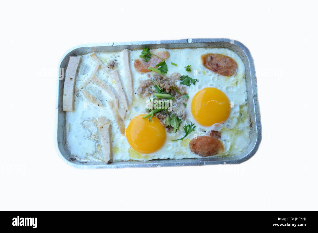 food from egg on white background Stock Photo - Alamy