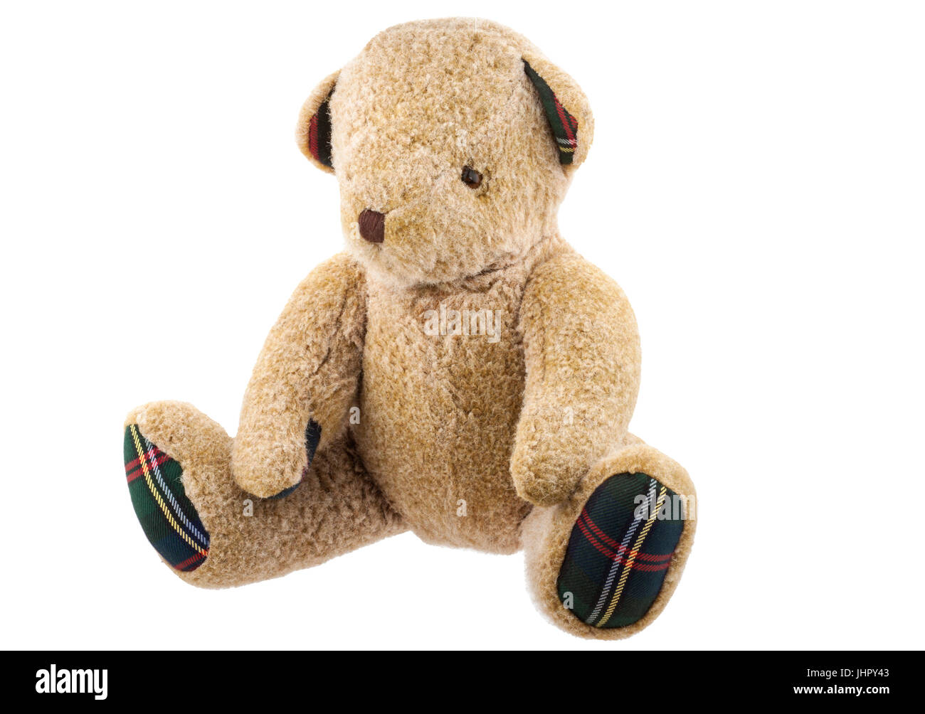Teddy bear isolated on white background Stock Photo - Alamy