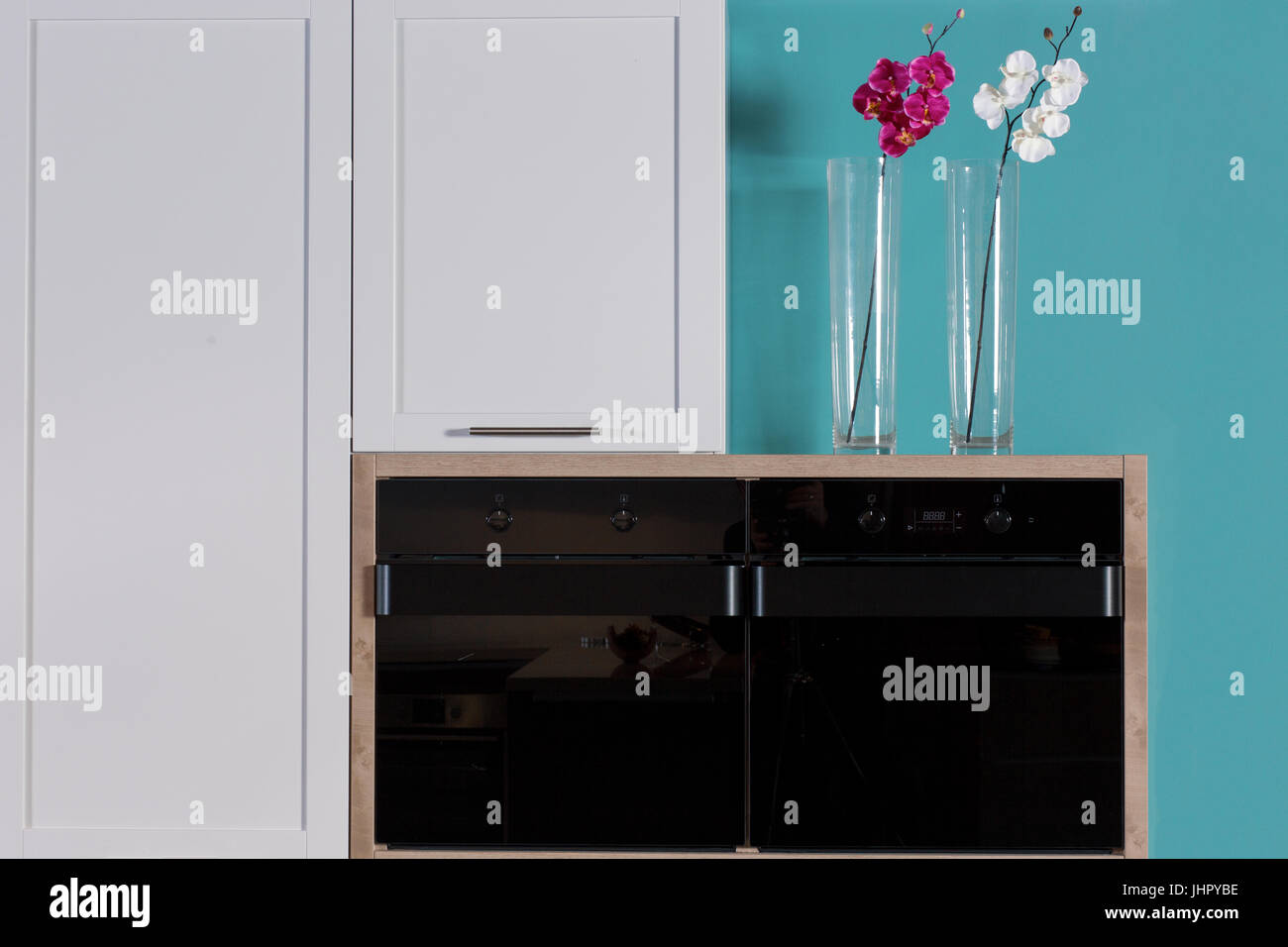 interior home, new kitchen, open space Stock Photo - Alamy