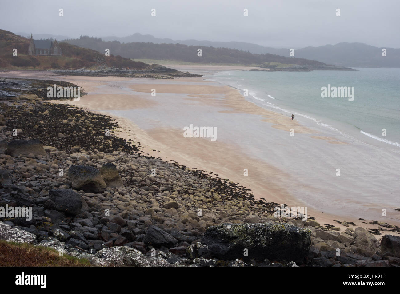 Gairloch beach, Ross Shire, Scottish Highlands, Scotland, UK Stock Photo