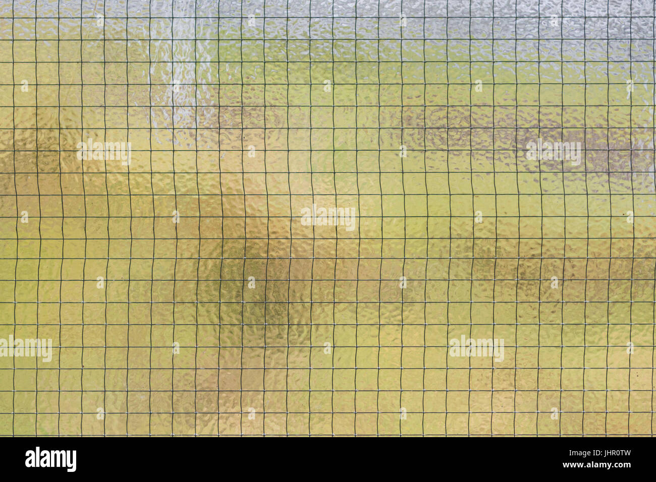 wire mesh glass Stock Photo Alamy