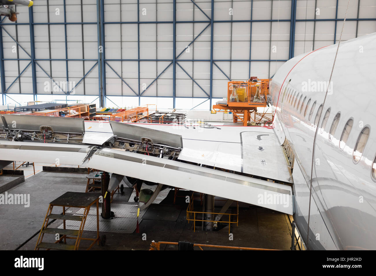 Aileron wing frame hi-res stock photography and images - Alamy