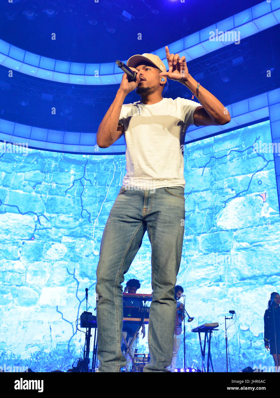 Chance The Rapper performing at American Airlines Arena Featuring ...