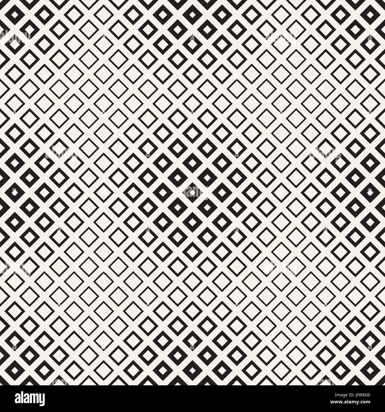 Repeating Geometric Rectangle Tiles. Stylish Monochrome Lattice. Vector ...