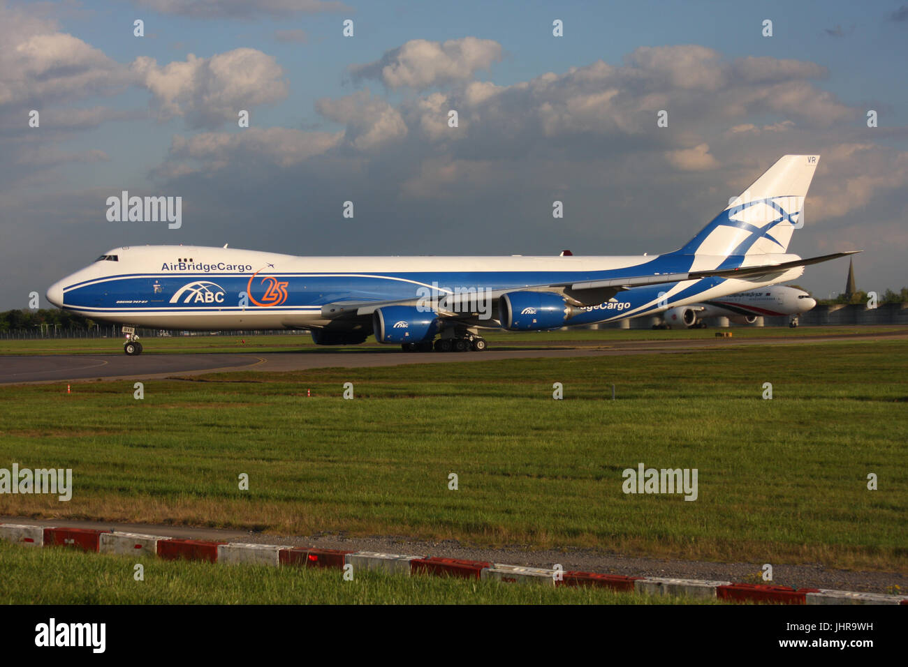 BOEING 747 AIR BRIDGE CARGO Stock Photo
