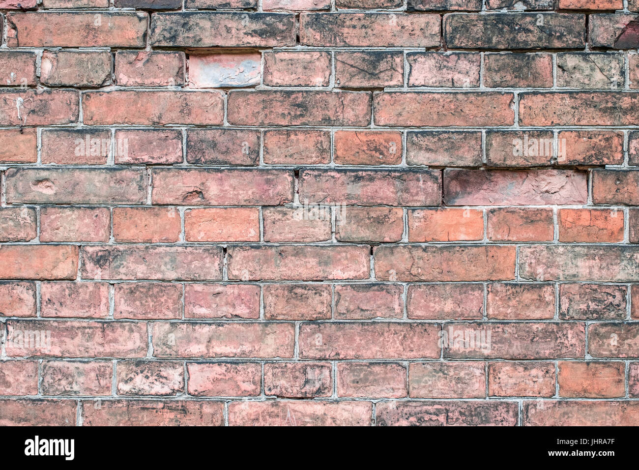 vintage brick wall -  stone brick wall Stock Photo