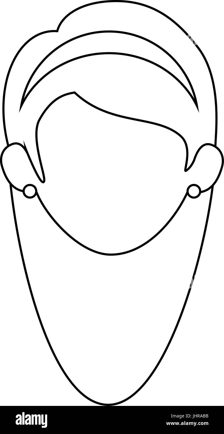 woman face icon Stock Vector Image &amp; Art - Alamy