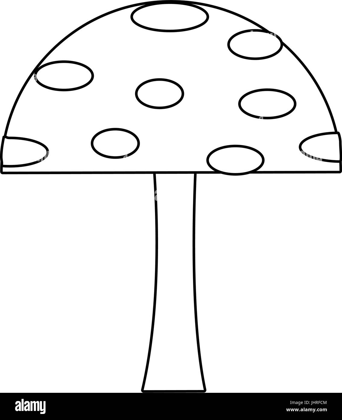 cartoon mushroom educational game for kids Stock Vector Image & Art - Alamy