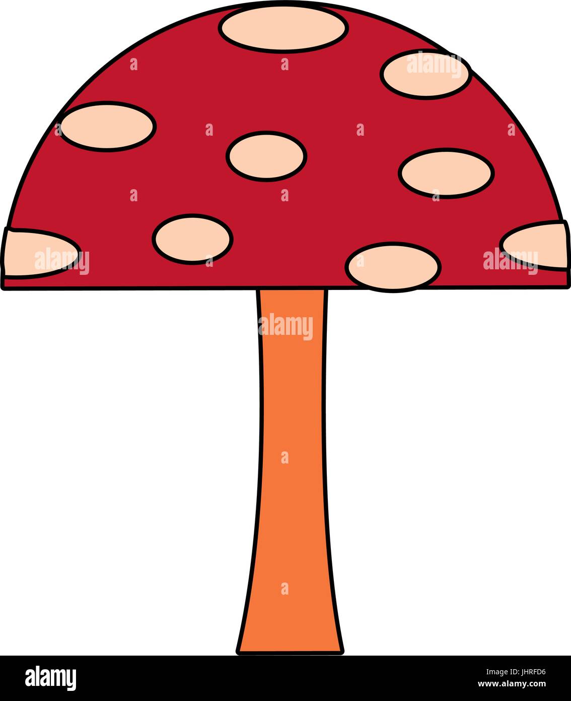cartoon mushroom educational game for kids Stock Vector Image & Art - Alamy