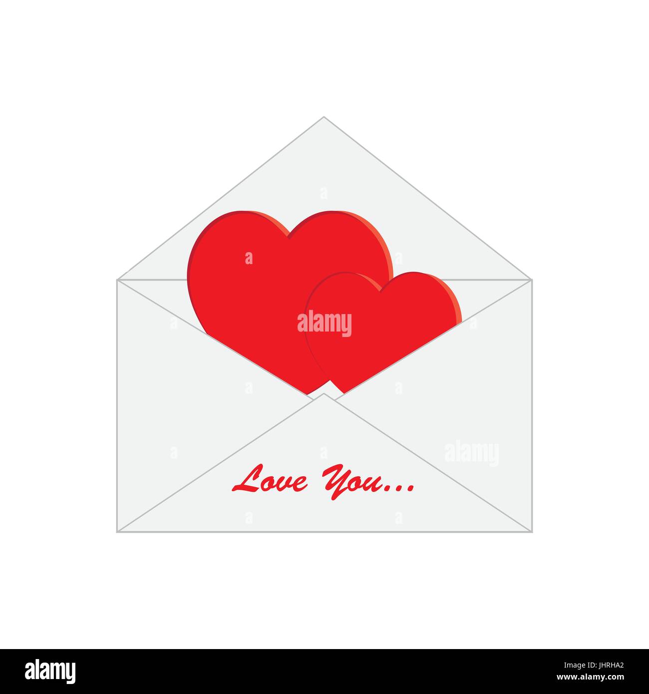 Valentines Day greeting card Stock Vector