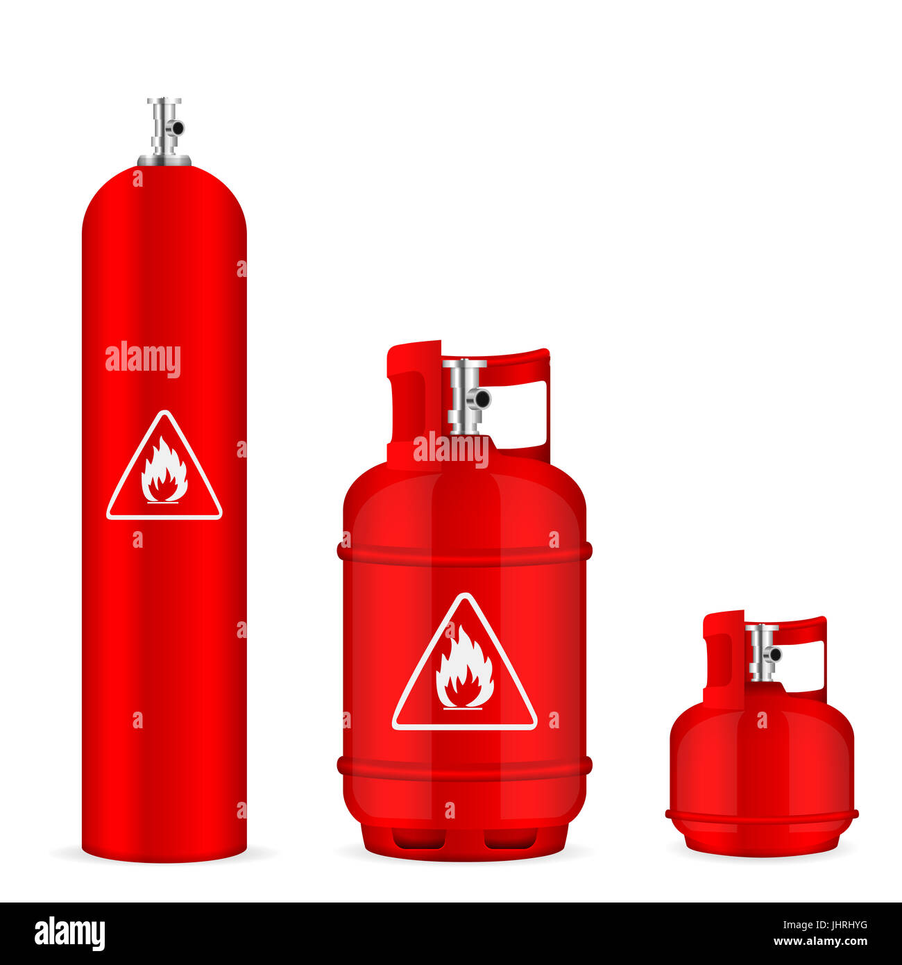 Gas cylinders storage Cut Out Stock Images & Pictures Alamy