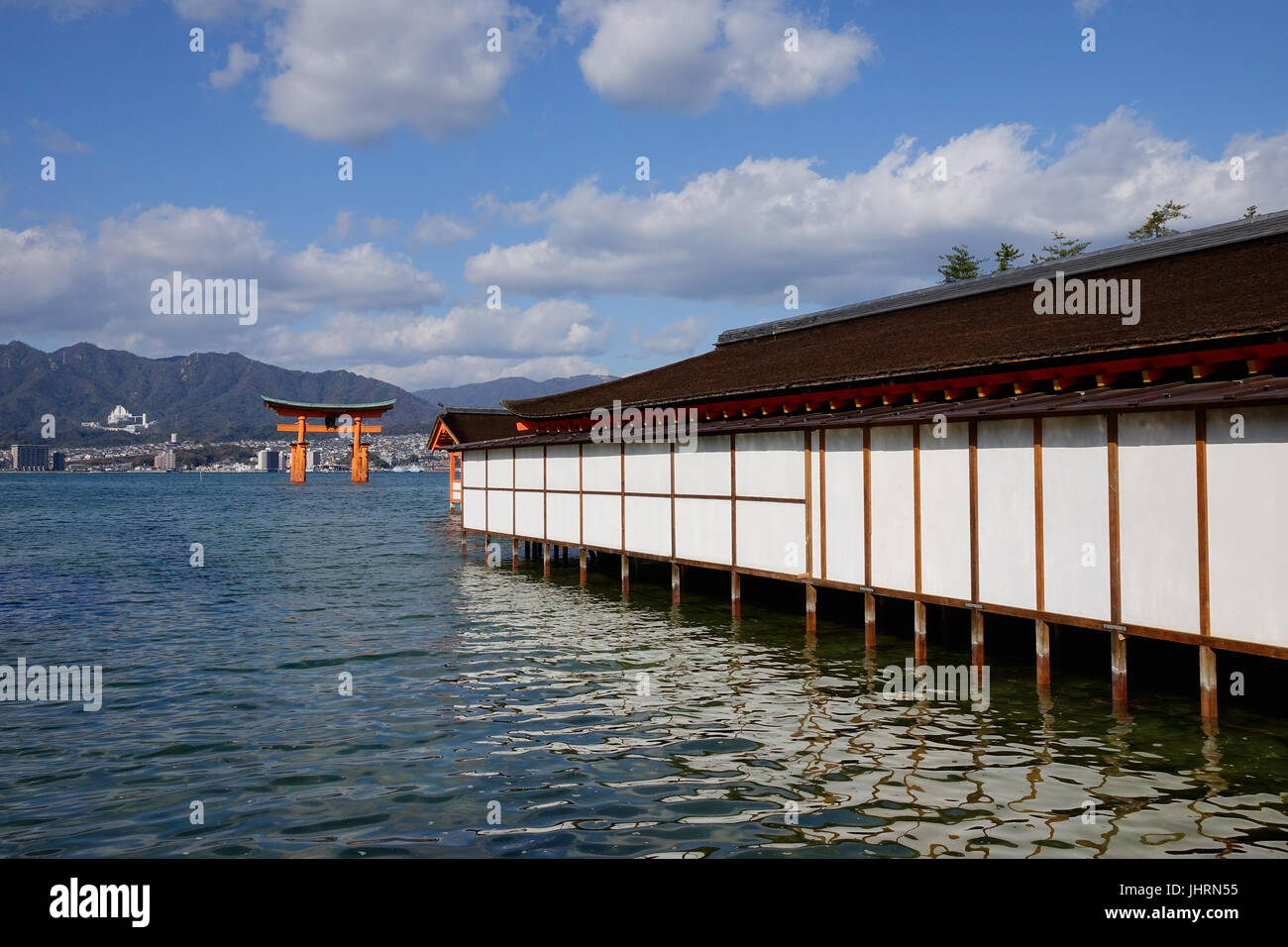 Shrine Complex Itsukushima shrine complex hi-res stock photography and images - Alamy