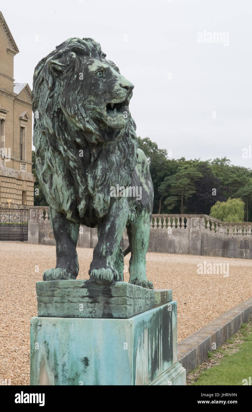 Holkham hall norfolk england lion hires stock photography and images Alamy