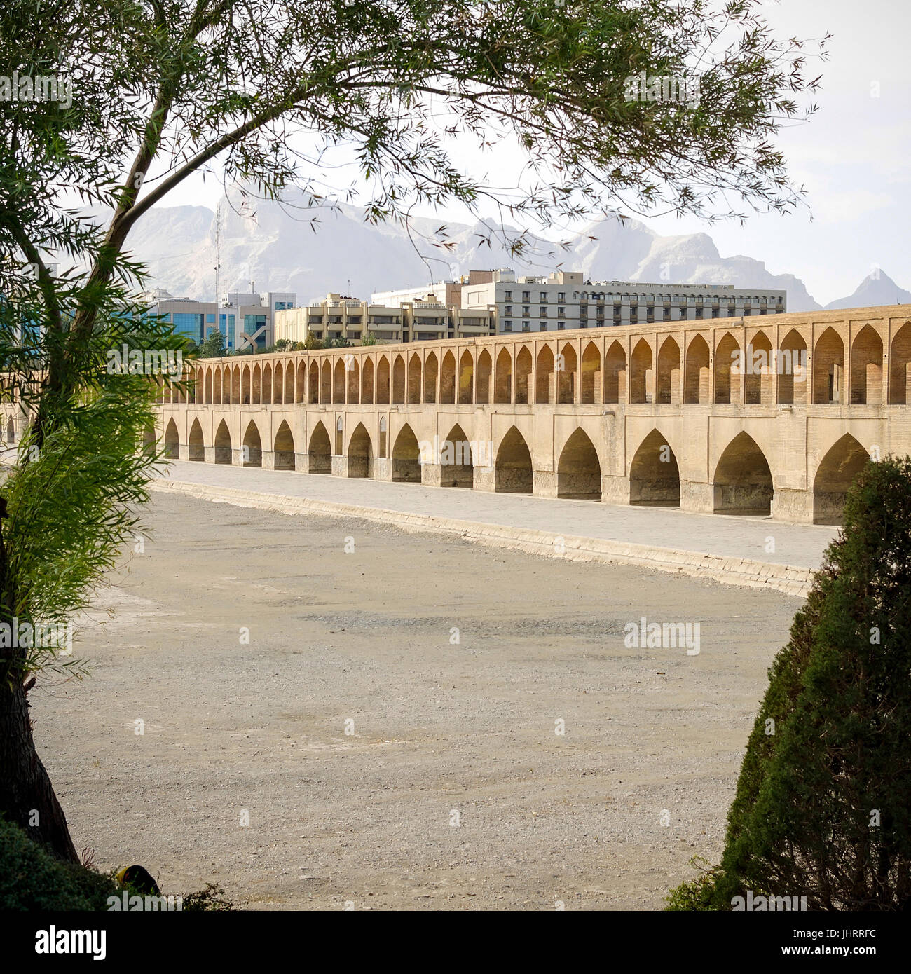 View to arch bridge siosepol hi-res stock photography and images - Alamy