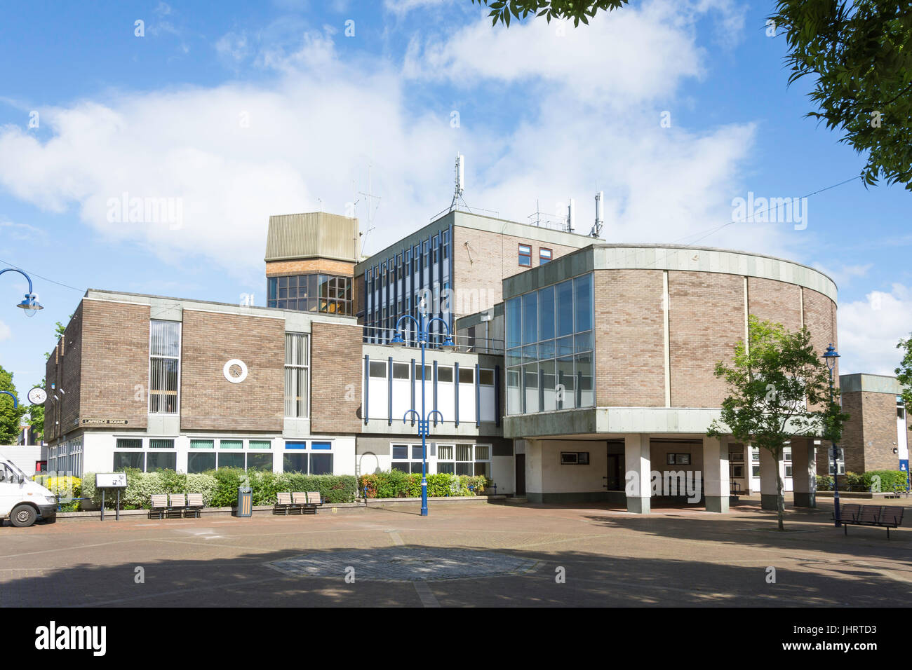 Gosport Borough Council Building (Town Hall), Lawrence Square, High