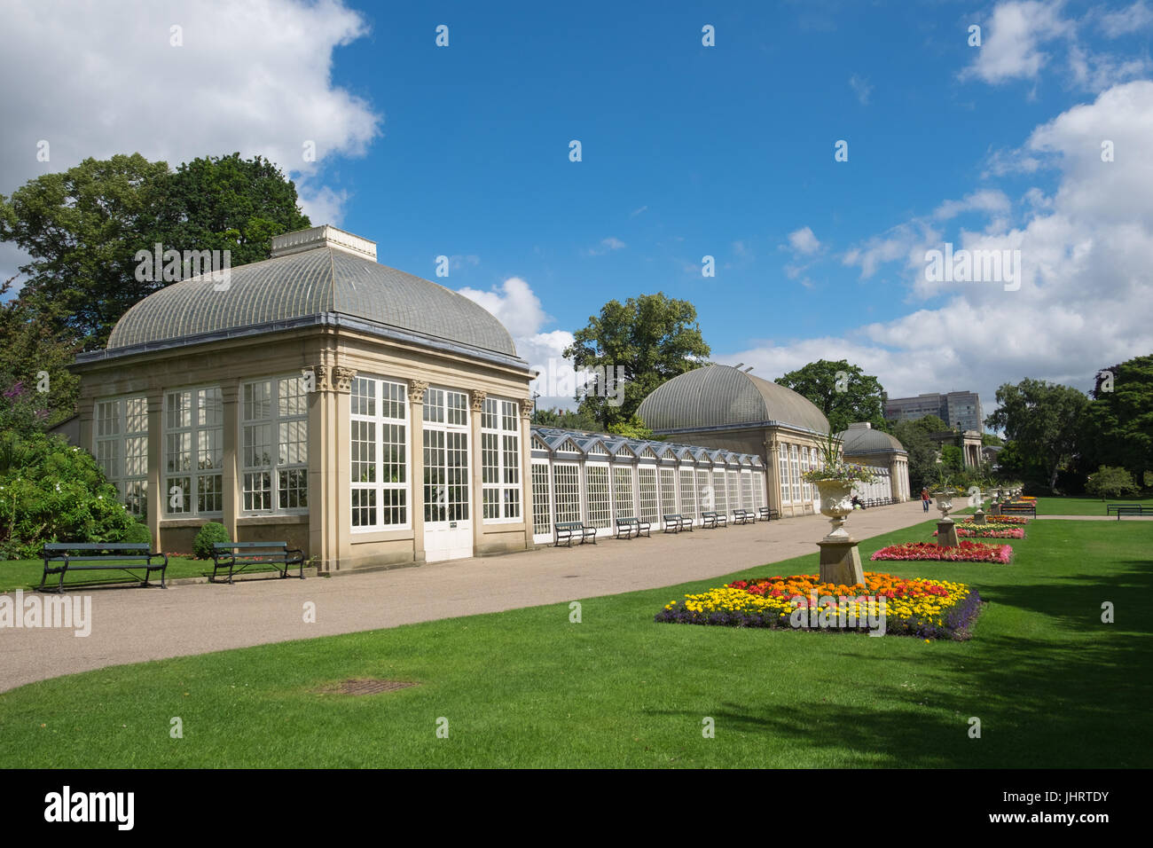 Sheffield Botanical Gardens Stock Photo