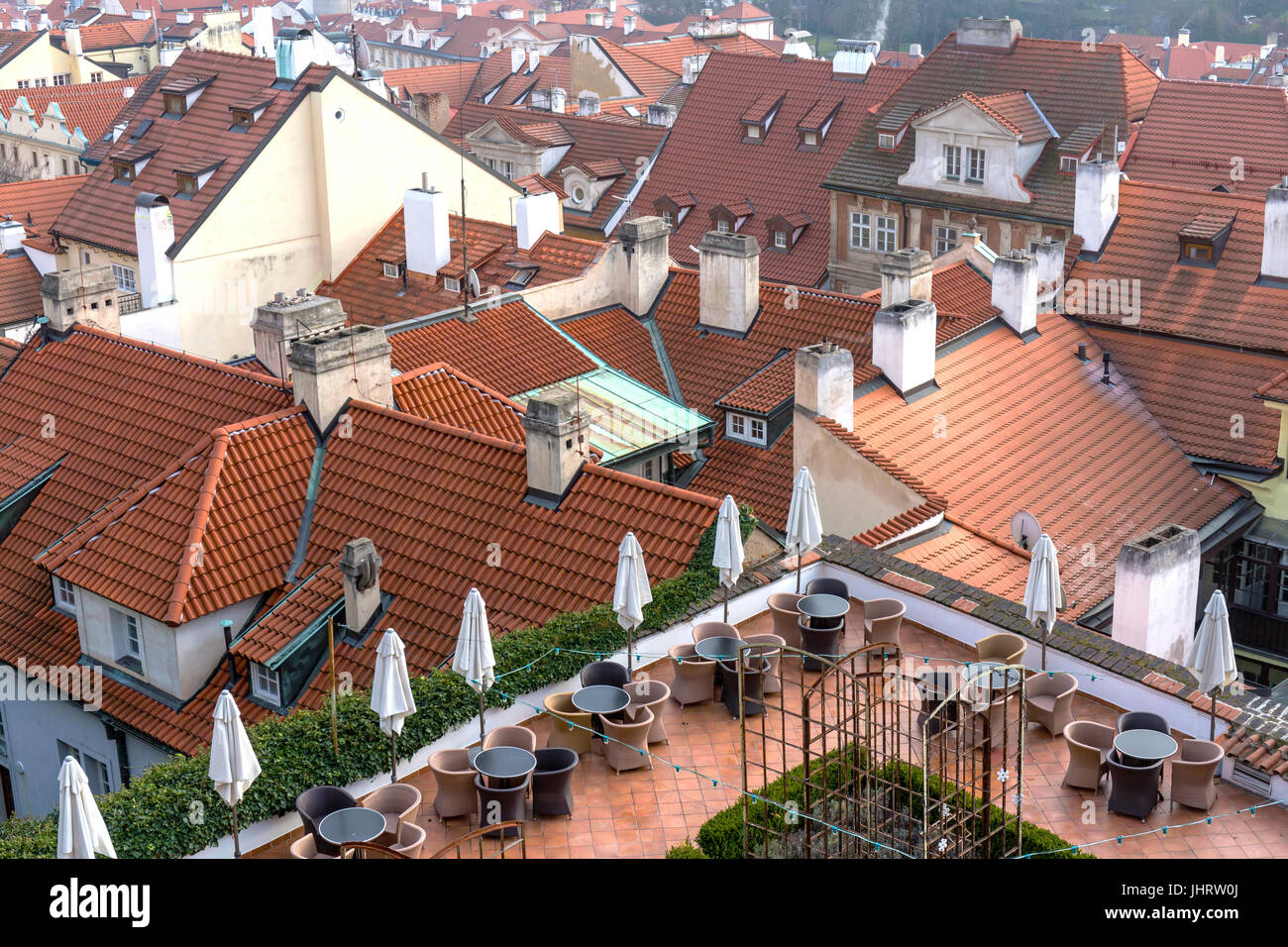 Prague czech republic traditional house hires stock photography and