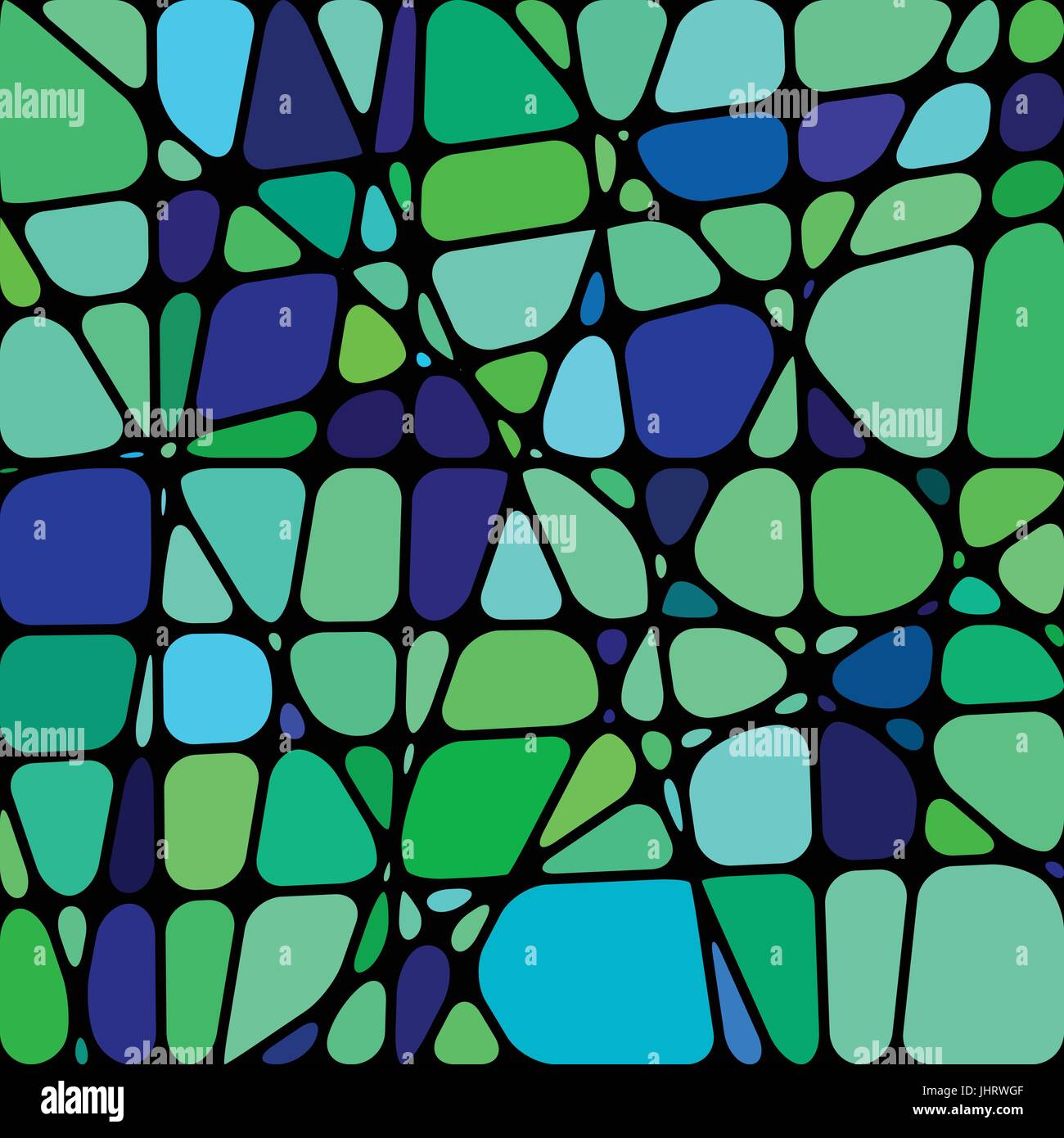 abstract vector stained-glass mosaic background Stock Vector Image ...