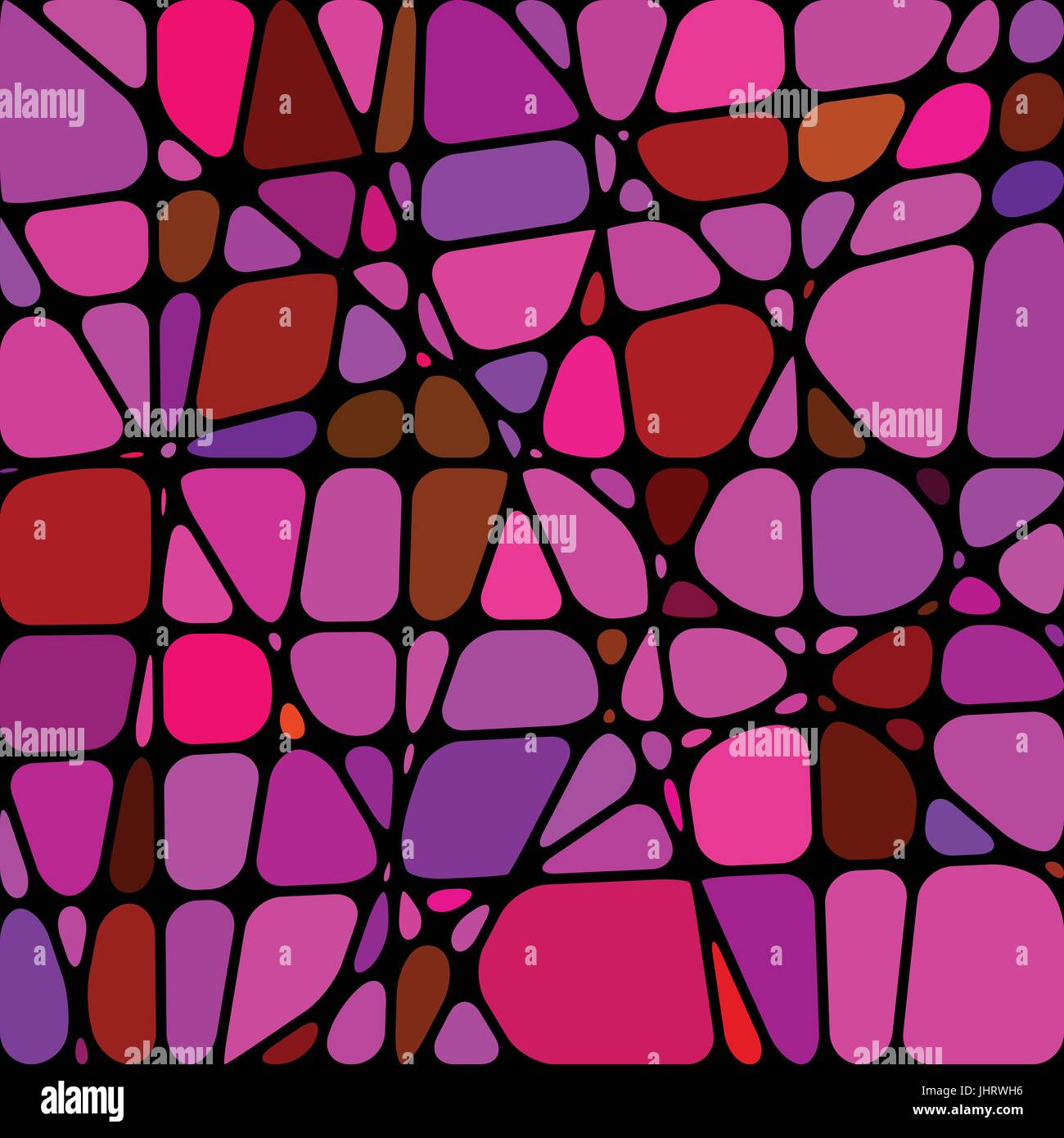 abstract vector stained-glass mosaic background Stock Vector Image ...