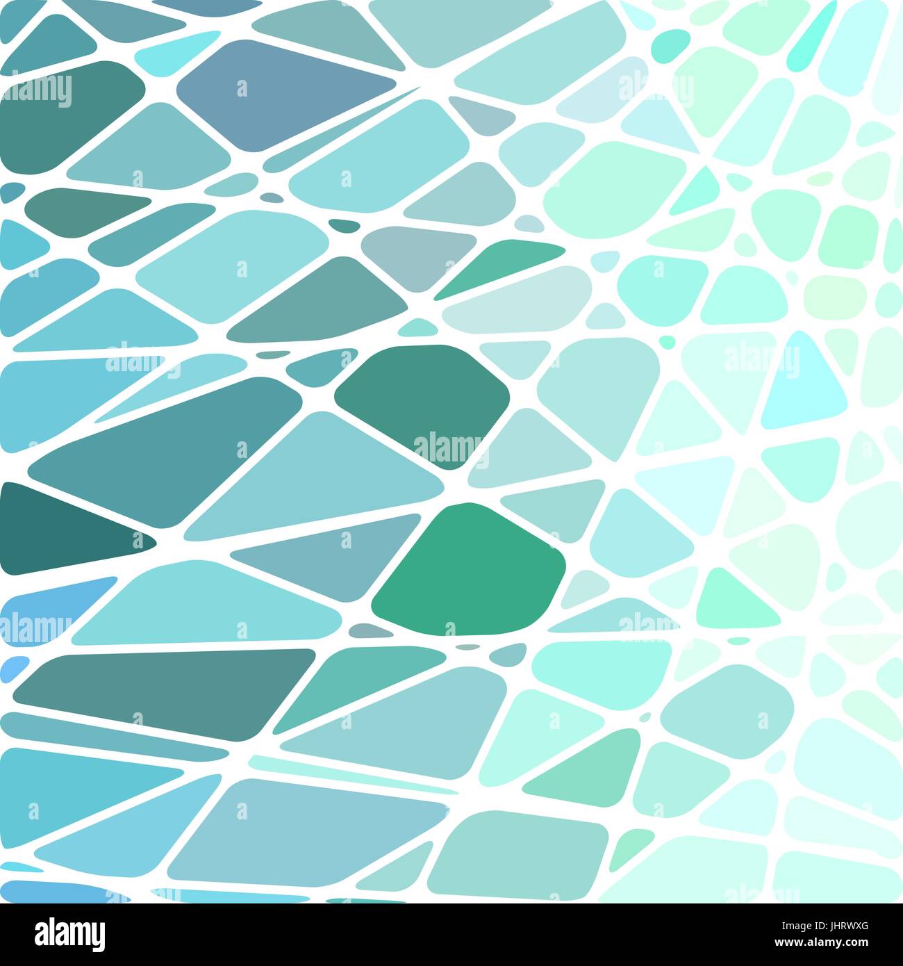 abstract vector stained-glass mosaic background - light blue Stock ...