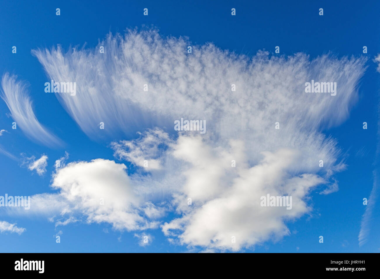 Cloud formation, Gotland, province of Gotland, Sweden, September , Wolkenformation, Provinz Gotland, Schweden, September 2013 Stock Photo