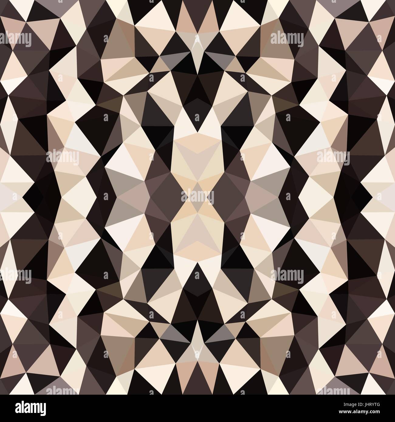 Black and white tribal vector seamless pattern. Abstract geometric art ...