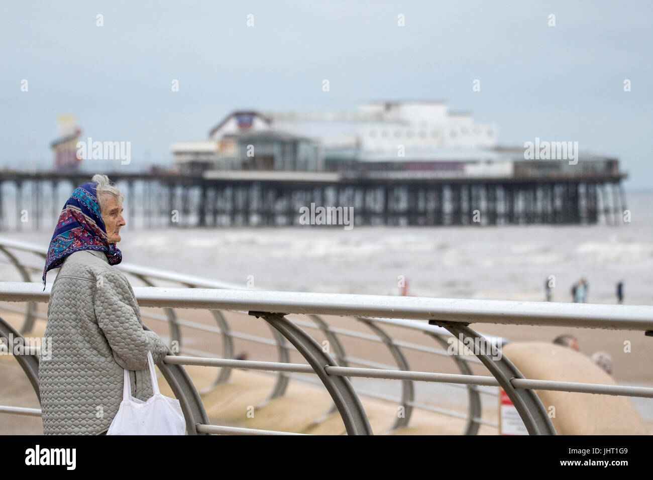 july weather for blackpool