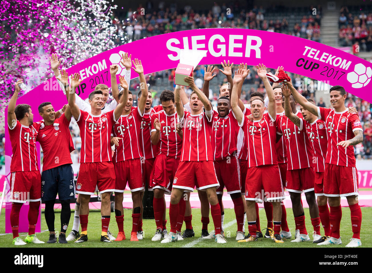 Moenchengladbach Germany 15th July 2017 Bayern s Team Celebrates moenchengladbach-germany-15th-july-2017-bayern-s-team-celebrates