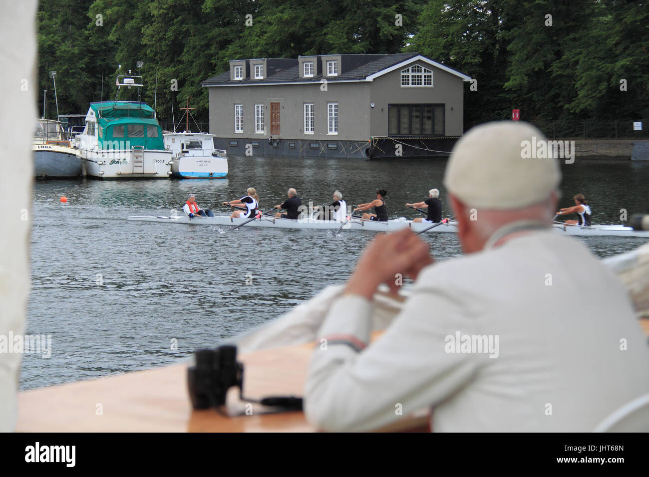 Molesey Boat Club (Runnersup). Mixed Masters Eight FINAL. 150th