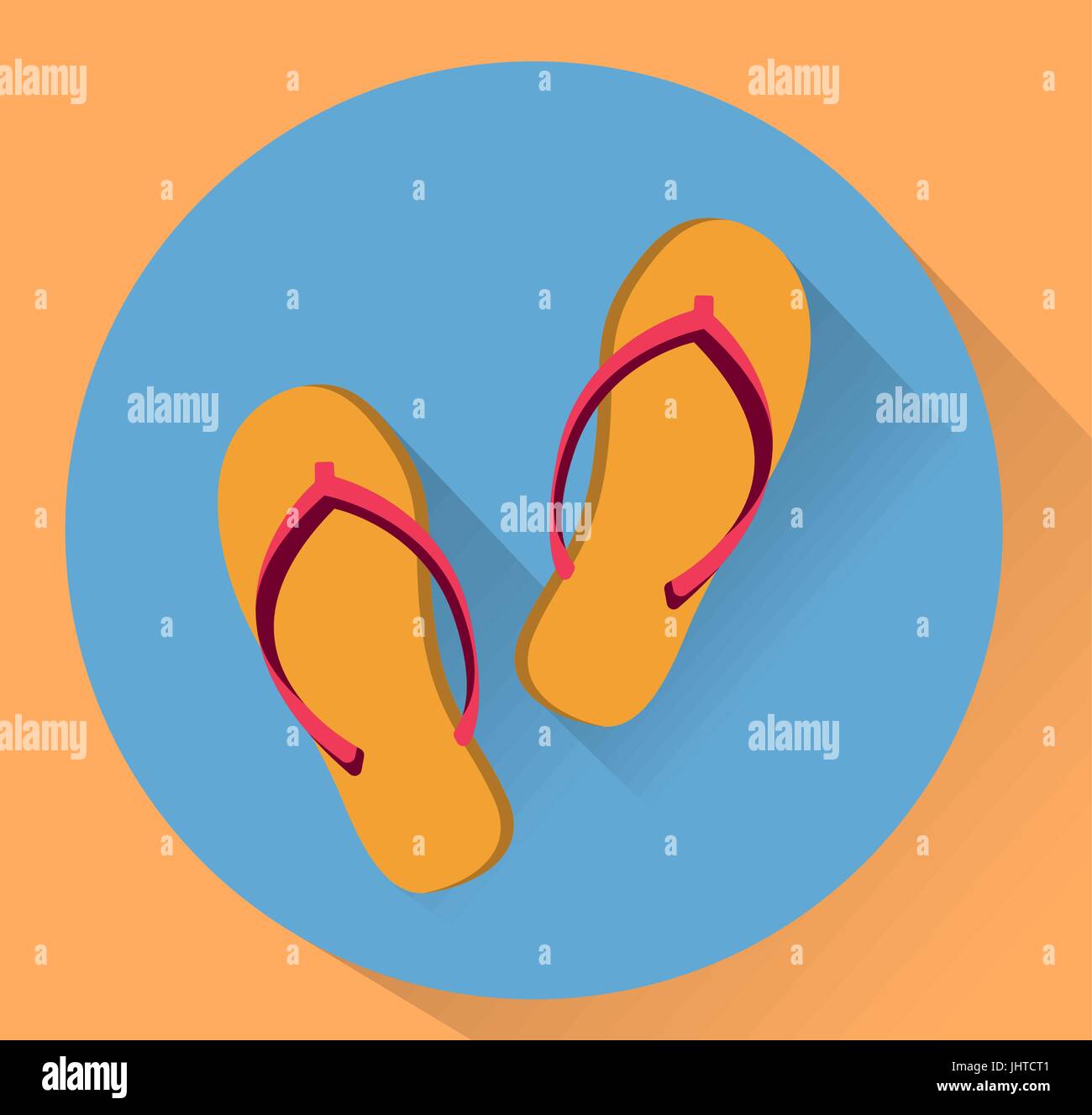 River slippers Stock Vector Images - Alamy