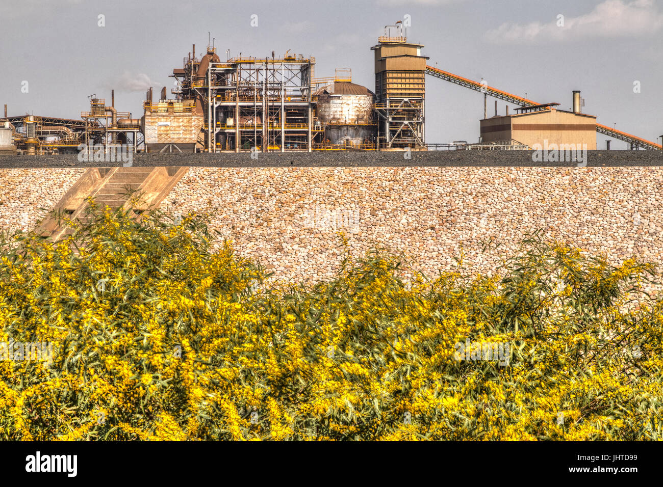 Zinc Mining Stock Photo Alamy