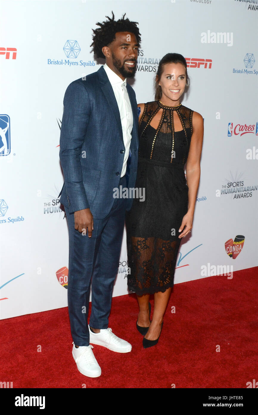 Mike Conley Jr. Mary Peluso attends 3rd Annual Sports Humanitarian Year