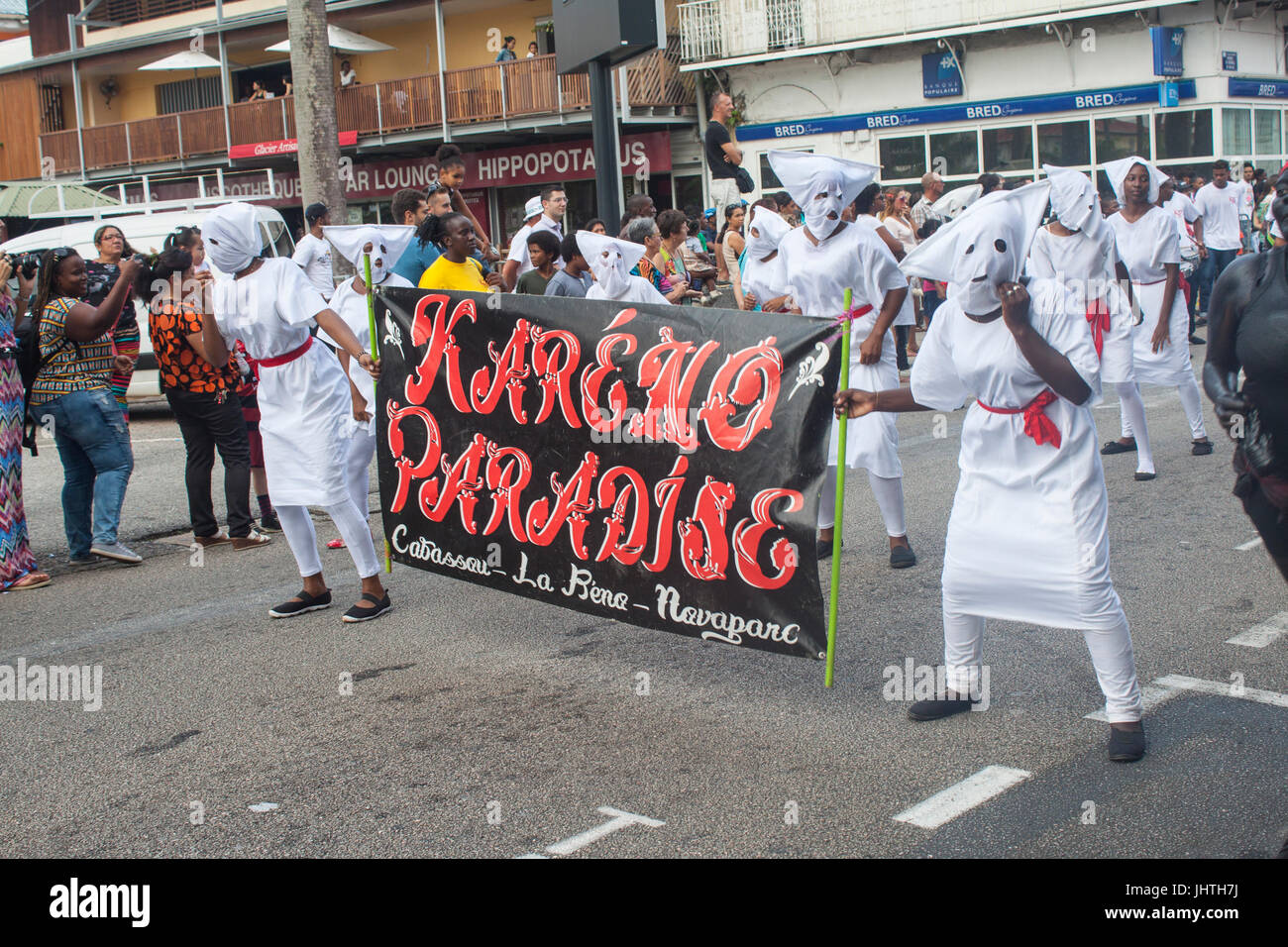 AfroCaribbean style Carnival in Cayenne, French Guiana Stock Photo Alamy