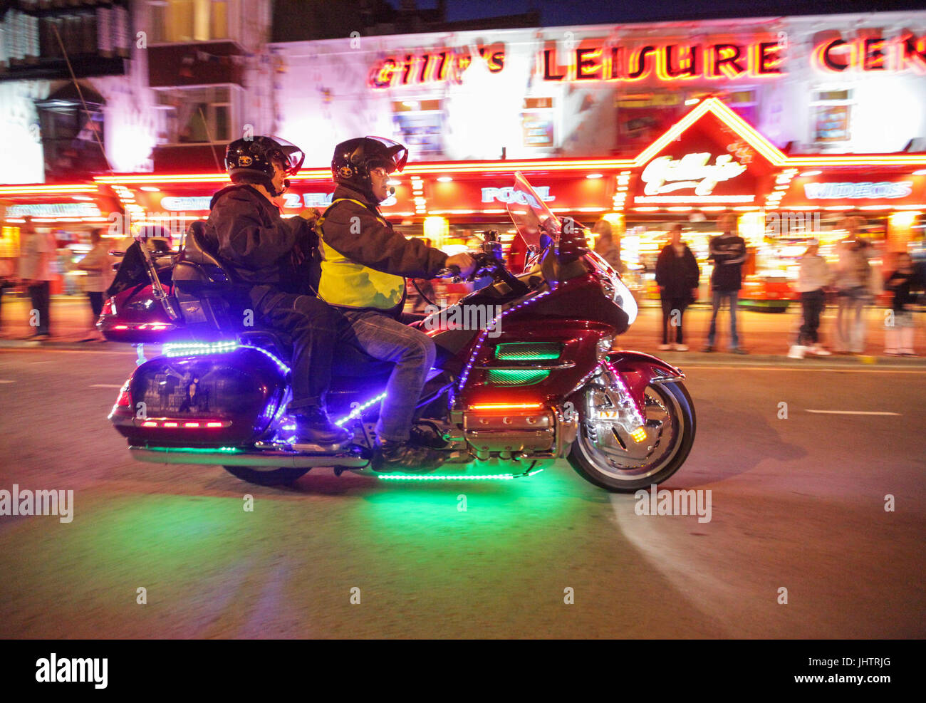 Honda Goldwing motorcycles at the Scarborough Light Parade, North