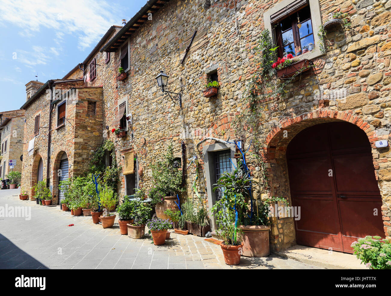 Town of Barberino Val di Elsa, Tuscany Stock Photo Alamy