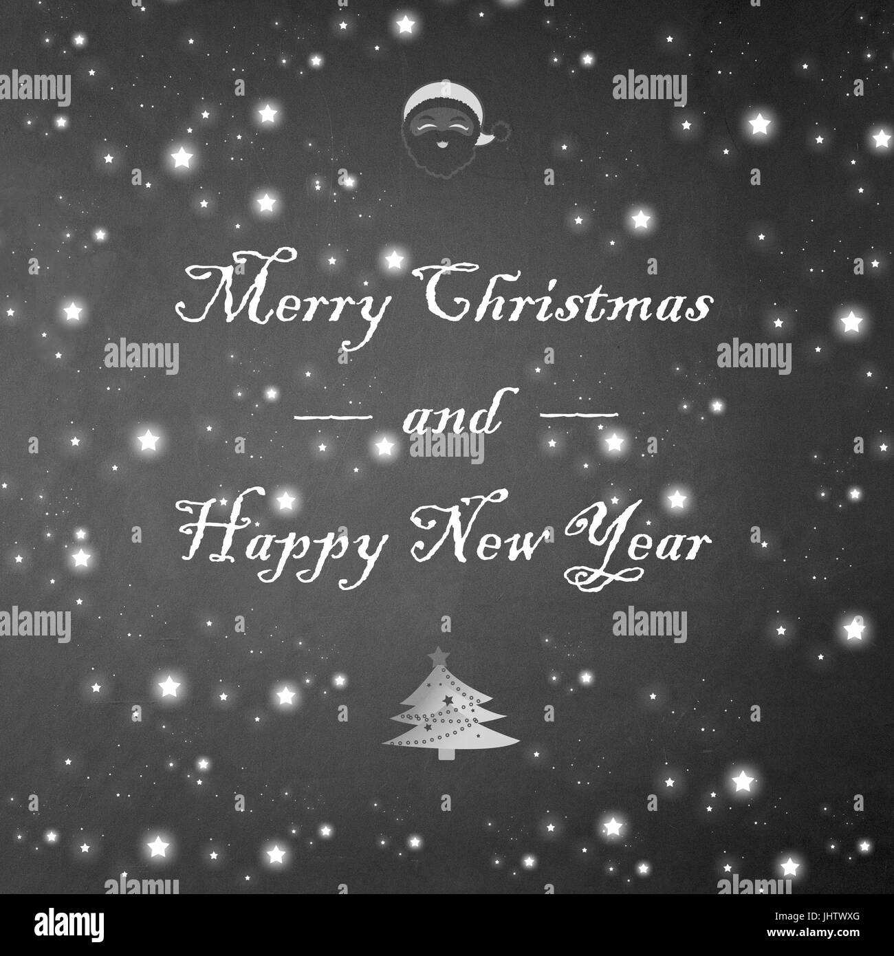 Merry christmas Black and White Stock Photos & Images Alamy