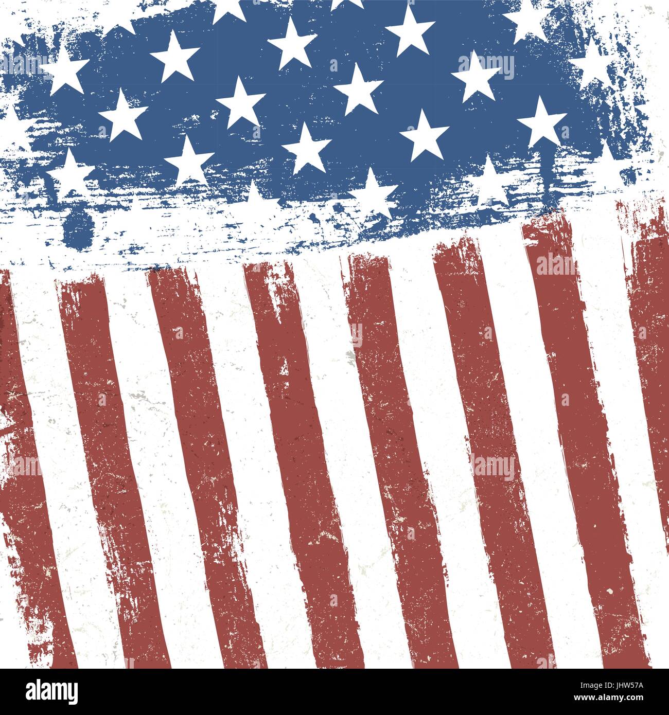 American flag grunge background. Vector, EPS10 Stock Vector Image & Art
